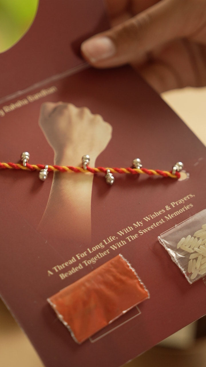 Silver Ghunghroo Rakhi